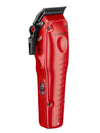 BaBylissPRO FXONE Lo-ProFX Matte Red High Performance Low Profile Clipper w/ Interchangeable Lithium Battery Pack (FX829MR)