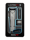 BaBylissPRO FXONE Lo-ProFX Matte Gray High Performance Low Profile Clipper w/Interchangeable Lithium Battery Pack (FX829)