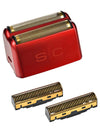 Gamma+ StyleCraft Wireless Prodigy Foil Shaver - Shiny Metallic Red