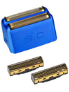 Gamma+ StyleCraft Wireless Prodigy Foil Shaver - Metallic Matte Blue